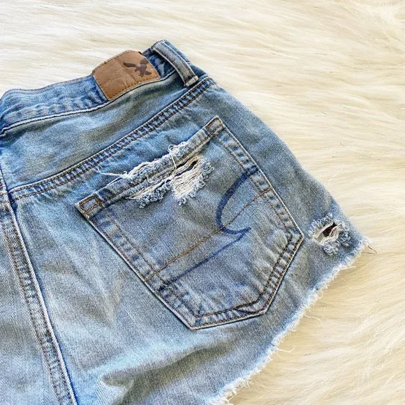 American Eagle Shadow Pocket Denim Cutoff Shorts - Picture 8 of 10